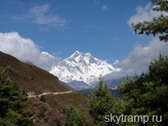Way to Tengboche