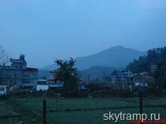 рассвет в Покхаре